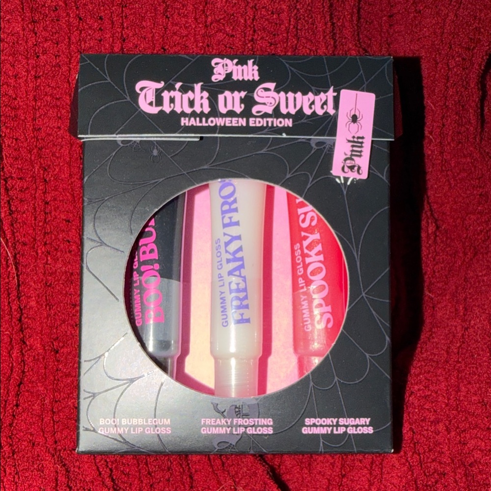 Victoria's Secret Pink Trick or Sweet Halloween Lip Gloss Set